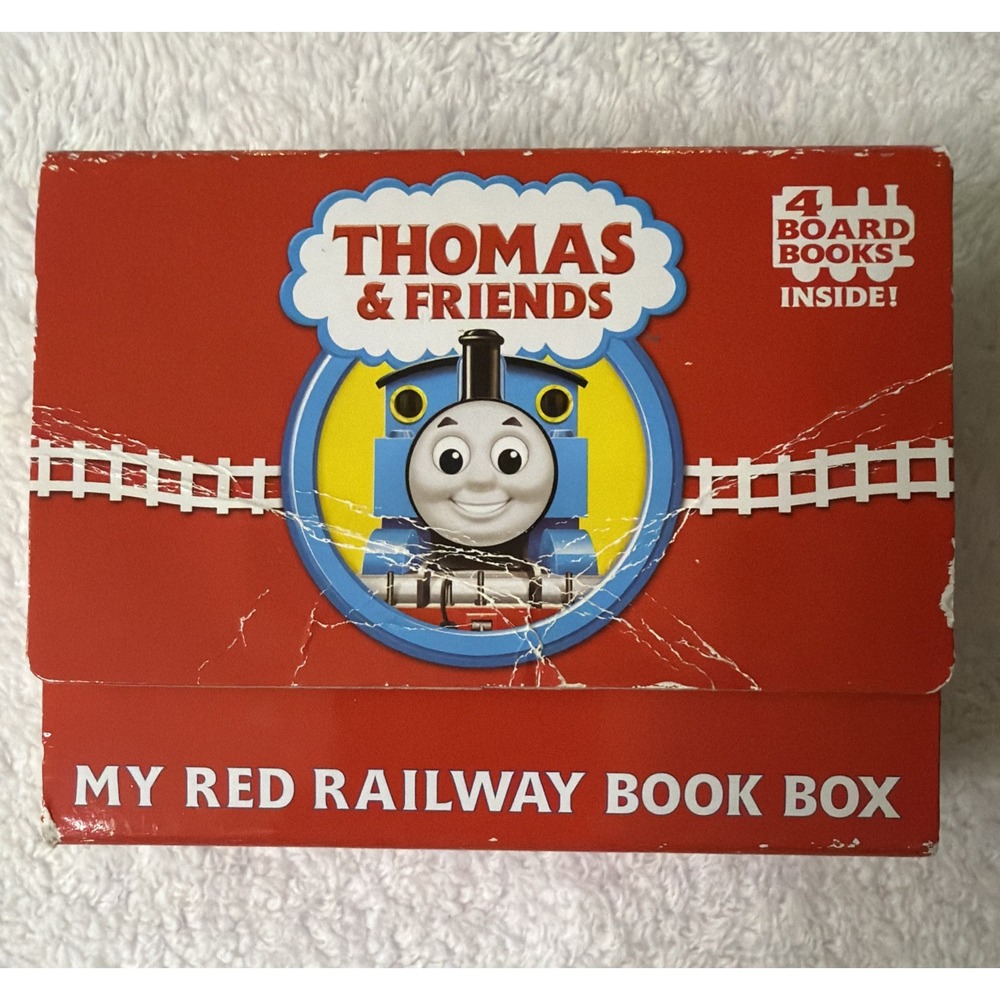 Thomas and Friends Dr Suess My Red Railway Book Box Bright & Early Board Books